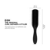 Denman Medium Styling Brush Monsieur D3M - Black