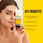 Dr. Sheth's Haldi & Hyaluronic Acid Sunscreen 50+ PA+++ (80g)