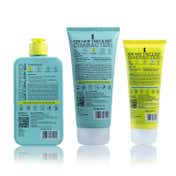 Moxie Beauty Just-The-Essentials Curly Trio - Shampoo, Conditioner & Curl Cream for Curly Hair