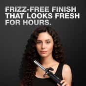 Ikonic Professional Curling Tong CT-19- 2.0, Advance Titanium Barrel, Reduces Frizz And Static 1's