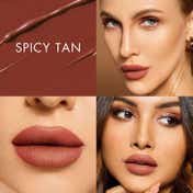 Hyue Hydra Matte Liquid Lipstick - Spicy Tan (2.2 ml)