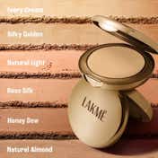 Lakme Powerplay Priming Powder Foundation 3-in-1 Lasting Matte Dry-Oily Skin - Natural Almond (9 g)