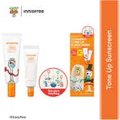 Innisfree Vitamin C Sunscreen - (50ml + 25ml + Free Toy Story Keychain) (3 pcs)