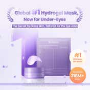 Biodance Caviar PDRN Eye Patches with Caffeine Brightens Dark Circles & Plumps Fine Lines (85 g)