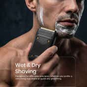 VGR V-353 Foil Shaver for Men with Pop-Up Trimmer 60Min Runtime 2-Year Warranty - Black