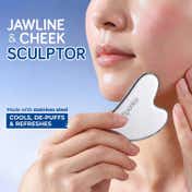 Moody Cool Contour Stainless Steel Gua Sha