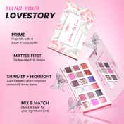 Insight Cosmetics Eye Shadow Pallete - Garden OF Love (40 g)