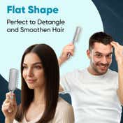 Vega Flat Hair Brush for Women & Men Detangling Brush for Reducing Breakage Daily Styling (R8-FBS)
