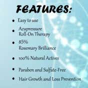 Ktein 100% Plant-Based Active Intensive Hair Treatment Serum with Acupressure Roll-On (20 ml)