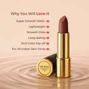 LoveChild Masaba The Boss Statement Matte Lipstick - Nice Newbie (4 g)
