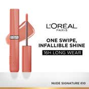 L'Oreal Paris Infallible Laque Resistance Liquid Lipstick - 610 Nude Signature (4 ml)