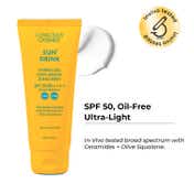 Conscious Chemist Sun Drink Ceramides Hybrid Gel Sunscreen SPF50 PA++++ With UVA-UVB & No White Cast (50gm)