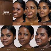 FAE Beauty Face Card Skin Tint Serum Foundation Trial Kit Very Deep (6 pcs)