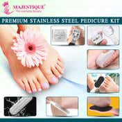Majestique Complete Foot Care Kit with Callus Remover & Foot Filer (5 pcs)
