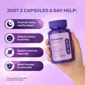 What's Up Wellness MagBliss Magnesium Capsules (60 capsules)
