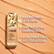 Lakme Be-Jewel Luminous Skin Tint Up to 2X Luminous Glow - Warm Creme (25 ml)