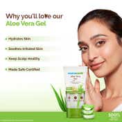 Mamaearth Aloe Vera Gel with Vitamin E for Skin & Hair (150 ml)