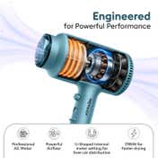 Protouch AirZ 3-in-1 Power Hair Dryer- Blue
