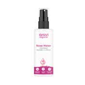 Aravi Organic 100% Pure & Natural Rose Water Steam Distilled Face Spray Toner (150 ml)