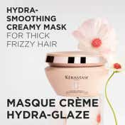 KERASTASE Gloss Absolu Crème Anti-Frizz Mask, Medium to Thick Hair, 4-Days Anti-Frizz (200 ml)
