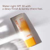 ASAYA Aqua Dew Sunscreen, In-VIVO Tested, SPF 50 PA+++ Rice Extract Zero White Cast (50 g)