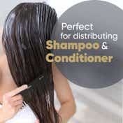Vega Shampoo Comb for for Gentle Hair Wash, Smooth, Frizz-Free Hair (HMBC-406)
