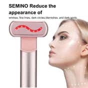 SEMINO Eyewonder Wand LED Rechargeable Eye Massager - Rose Gold