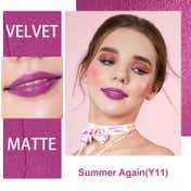 Oulac Velvet Matte Lipstick - Y11-Summer Again (3.6 g)