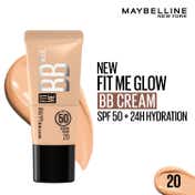 Maybelline New York Fit Me BB Nude Glow BB Cream SPF 50+ 24H Hydration - 20 (25 ml)
