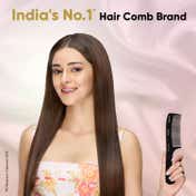 Vega Handcrafted General Grooming Hair Comb Made with Cellulose Acetate (HMBC-203)