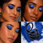 Power Beauty Triple Treat 3-in-1 Eyeshadow 02 - Purple Blue Silver (7 g)