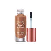 Lakme 9 to 5 Primer + Gloss Nail Color - Caramel Case (6 ml)