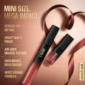 Lakme Xtraordin-airy Lip Mousse Mini - Bare Nude (1.8 g)
