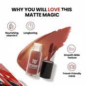 Bronson Professional Silky Mousse Liquid Matte Lipstick (10 pcs)