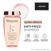KERASTASE Gloss Absolu Anti-Frizz Shampoo for Bouncy & Glossy Hair (250 ml)