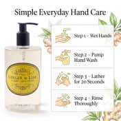 NATURALLY EUROPEAN Somerset Ginger & Lime Hand Wash (500 ml)