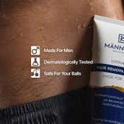 Mannlich Intimate Hair Removal Cream For Men (100 ml)