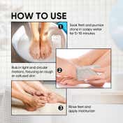 VEGA Rectangle Pumice Stone for Dead Skin Callus & Cracked Heels Reusable Foot Care Tool (PD-10)
