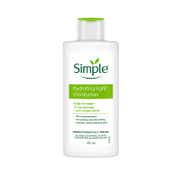 Simple Hydrating Light Moisturiser 12HR Hydration Non Greasy Moisturizer for a Smooth Skin (125 ml)