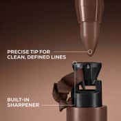 Renee Midnight XXL Waterproof Smudge-Proof Kohl with Sharpener - Brown (1.5 g)