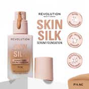 Makeup Revolution Skin Silk Serum Foundation - F11.5 C (23 ml)
