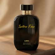 Ajmal Leather Noir Eau De Parfum Long Lasting Leather Perfume for Men (100 ml)