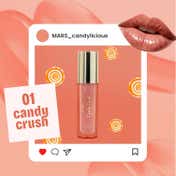 MARS Candylicious Lip Gloss - 01-Candy Crush (4 ml)