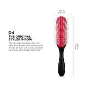 Denman Large Styling Brush D4 - Red
