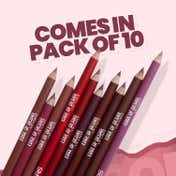 MARS Edge of Desire Matte Lip Liner - Set of 10 (10 pcs)