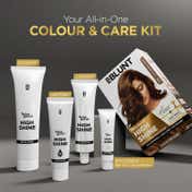 BBlunt Salon Secret High Shine Conditioning Hair Colour - 4.31 Coffee Natural Brown (130 g)