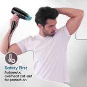 VEGA U Style 1400-1600W Foldable Hair Dryer with Cool Shot 2 Speed/Heat Settings (VHDH-24)