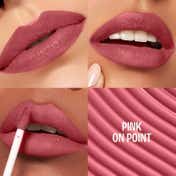 Lakme 9 To 5 Hya Matte Hydrating Liquid Lipstick - Pink On Point (5.3 ml)