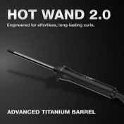 Ikonic Professional Hotwand 2.0 Hair Curling Wand for Women, Hair Curling Tong Titanium Barrel 1's