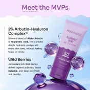 Aqualogica Illuminate+ Dewy Lightweight Sunscreen Gel SPF 50+ PA++++ for All Skin Types (80 g)